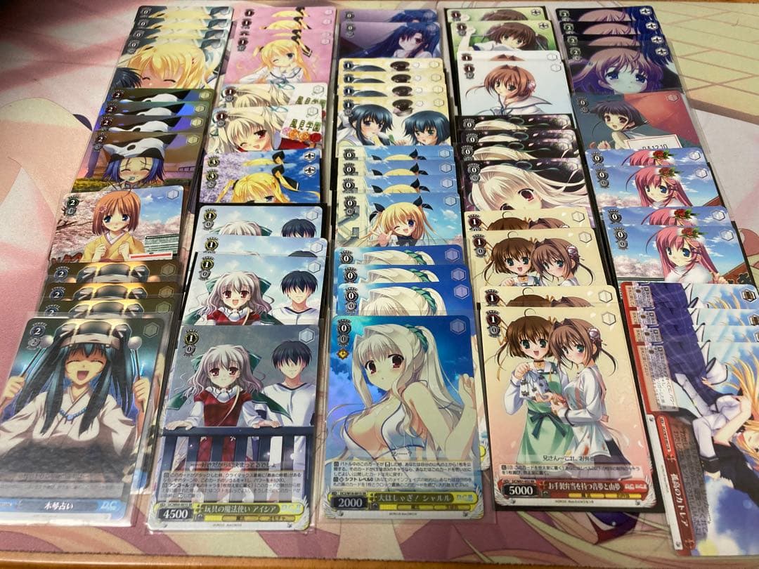 カ*オ様 ヴァイスシュバルツ　ダ・カーポ　デッキ＋パーツまとめ売り　バラ売り不可