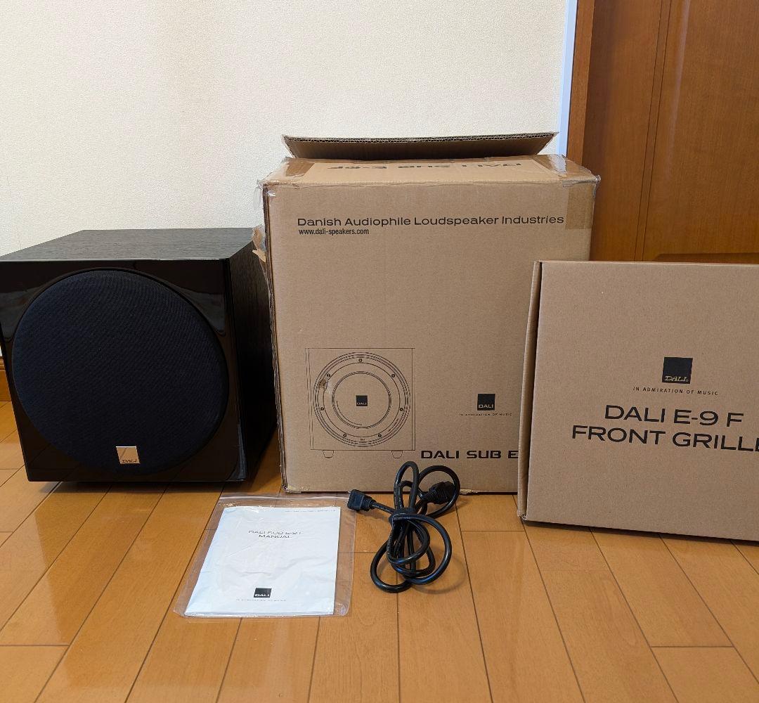 DALI SUB E-9F サブウーファー ブラック