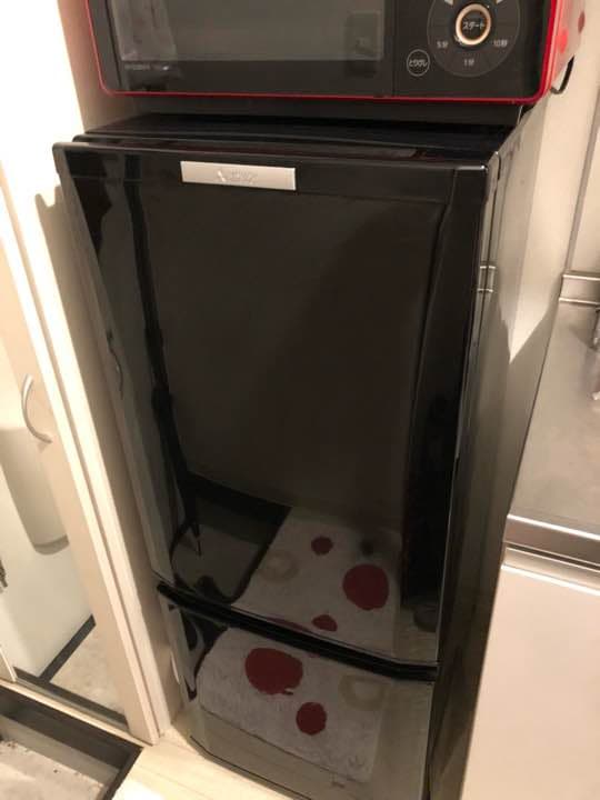 三菱ブラック 2ドア冷蔵庫 2015年式 美品✨ 大牟田市 追記有 8月10日