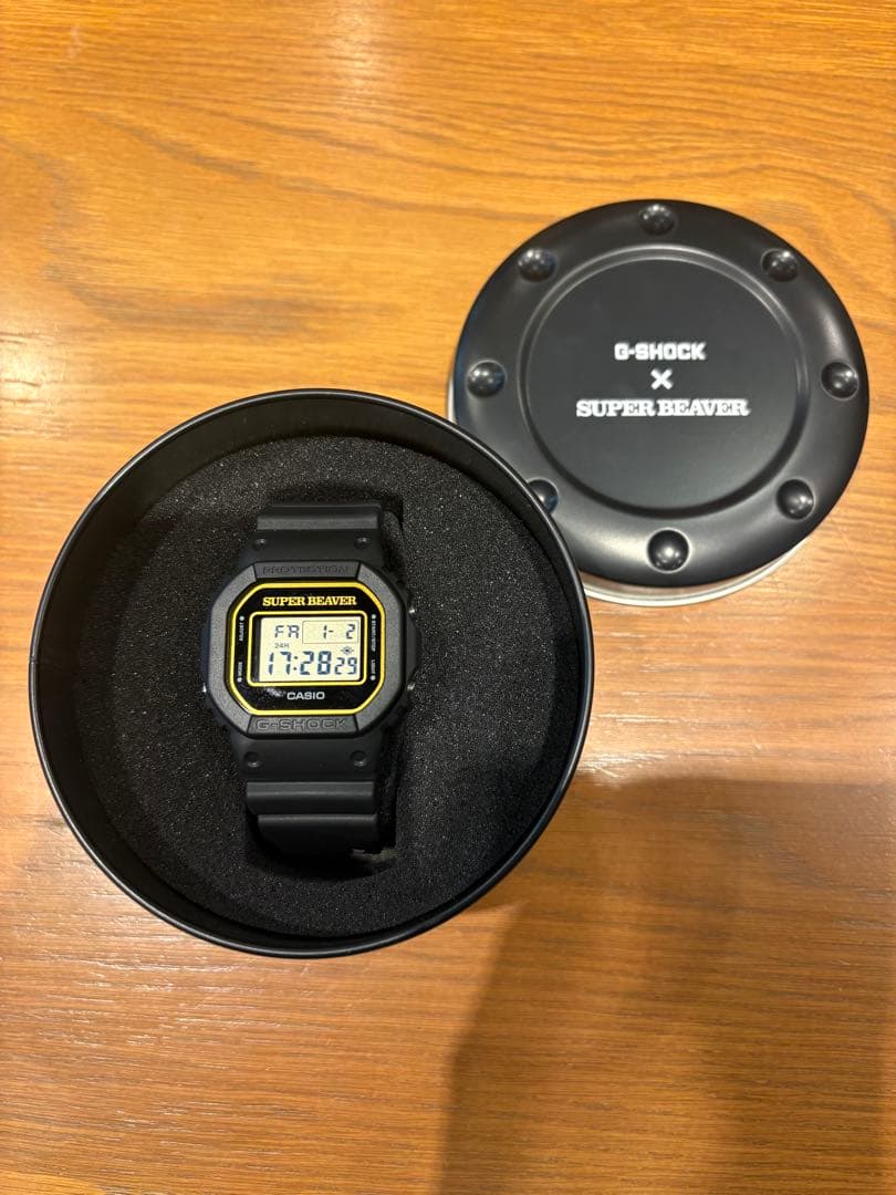 1月18日まで 限定3000本 レアG-SHOCK × SUPER BEAVER