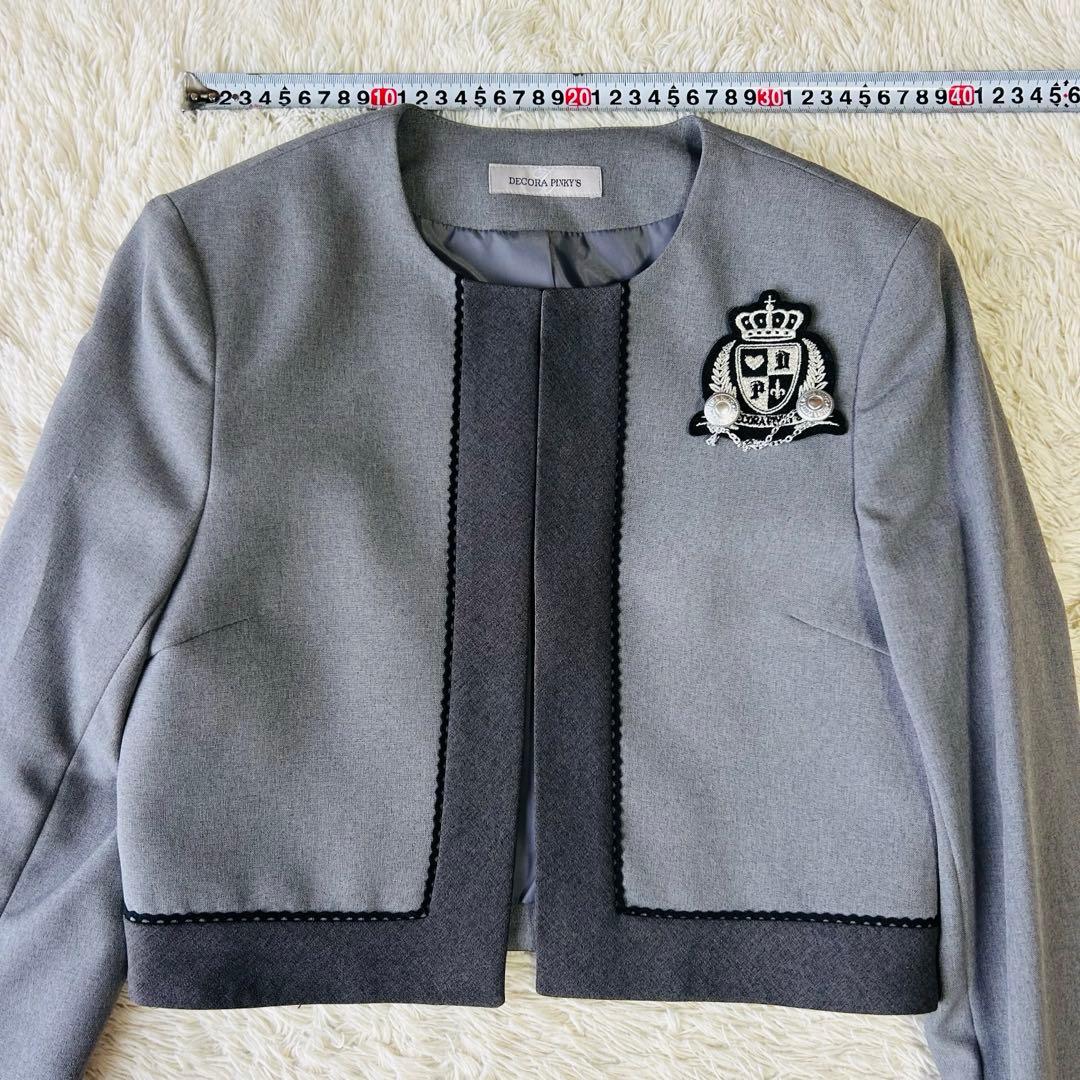 【新品】DECORA PINKY' Sセレモニースーツ5点セット160卒業入学式