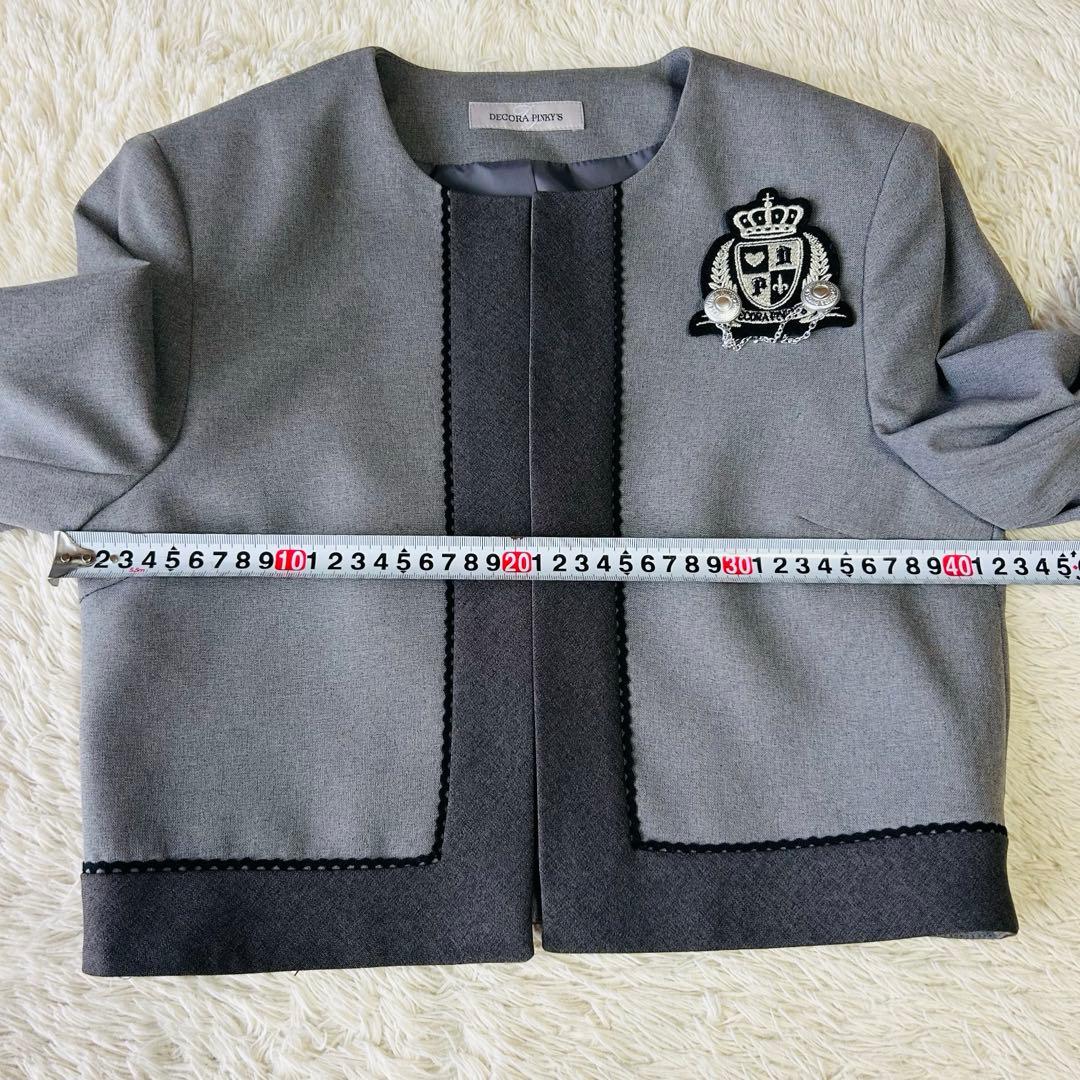 【新品】DECORA PINKY' Sセレモニースーツ5点セット160卒業入学式