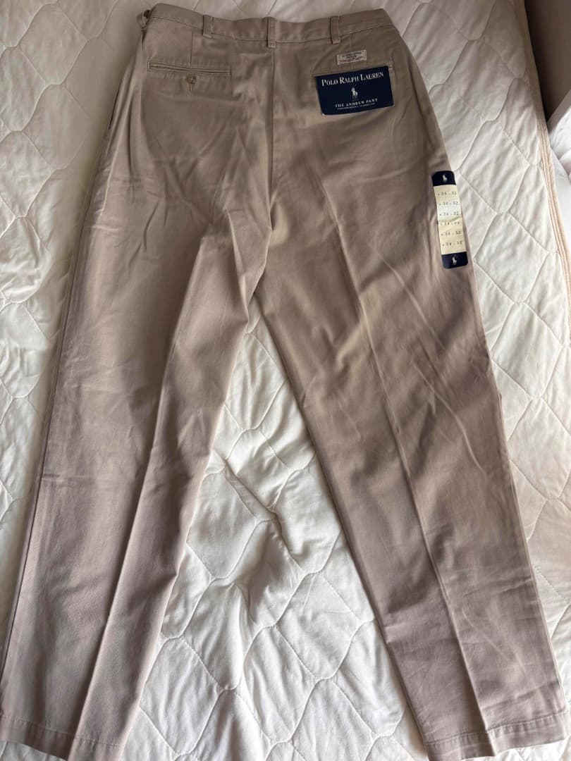新品90s Polo Ralph Lauren ポロ ラルフローレン チノパンツ