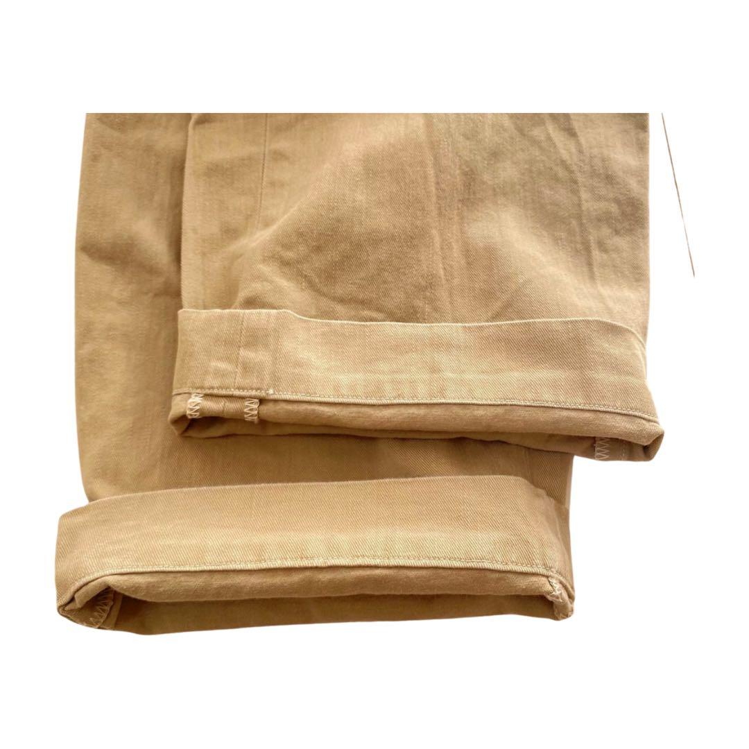 【美品】45R　チノパン　おこめチノの908パンツ　サイズ28　ベージュ