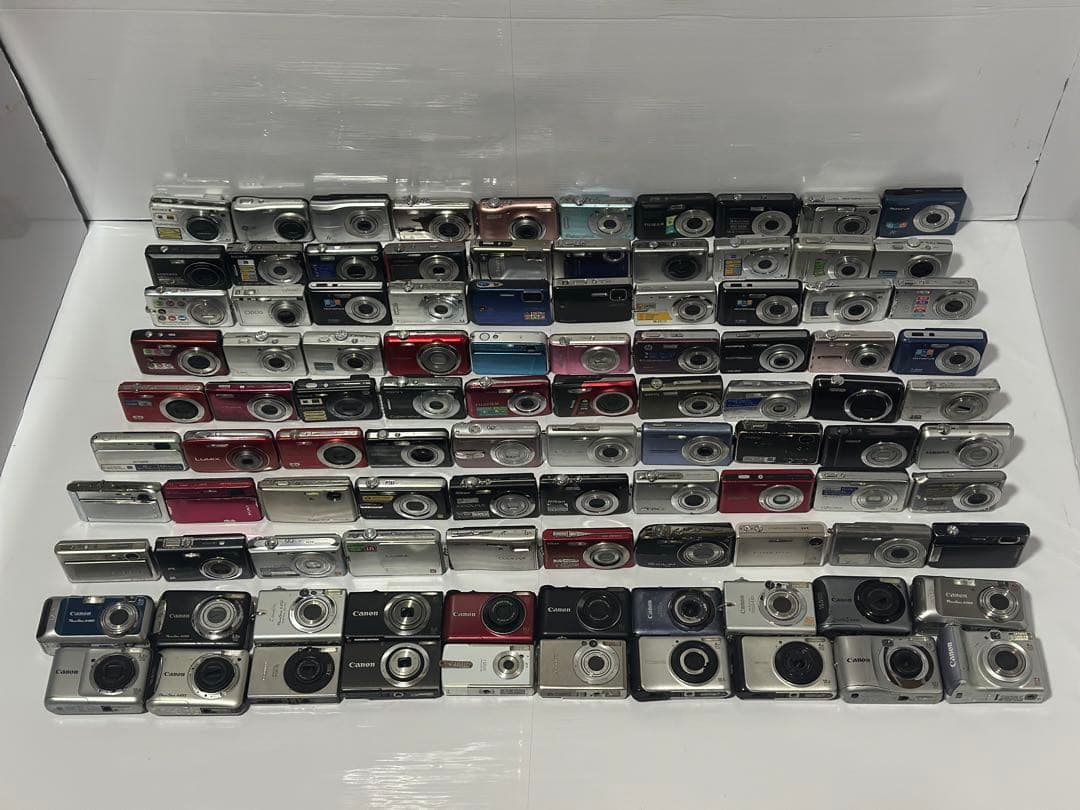 (3万円引き可能)100台 デジタルカメラ まとめ 《ジャンク》①