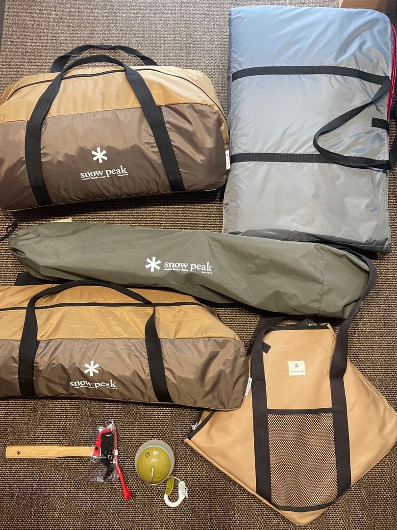  peak キャンプテントセット