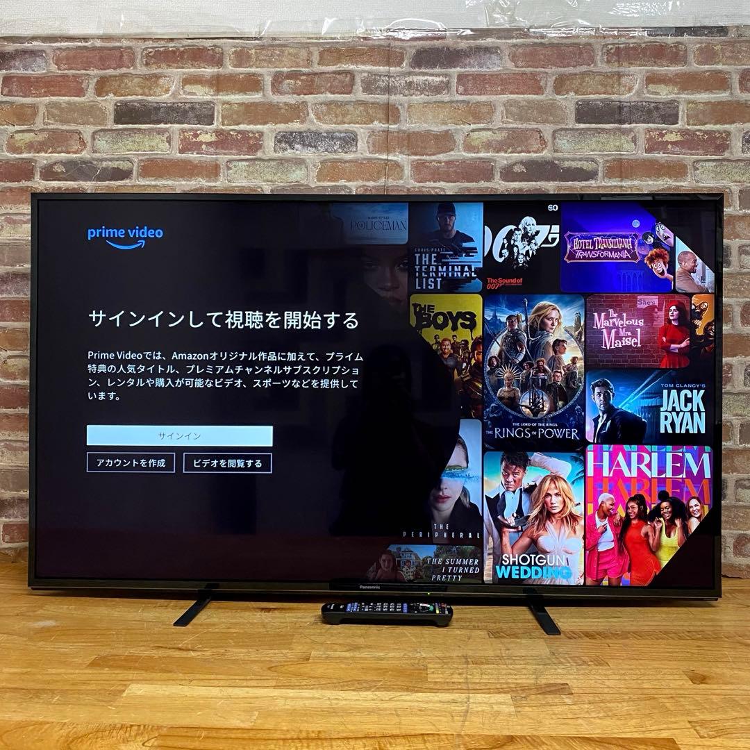 パナソニック 55V型 4K 液晶テレビ スマートビエラ TH-55GX755