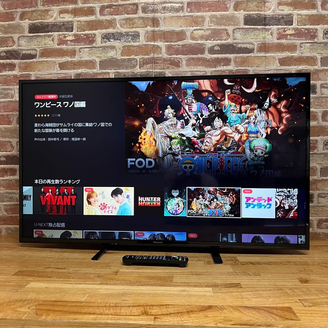 パナソニック 55V型 4K 液晶テレビ スマートビエラ TH-55GX755