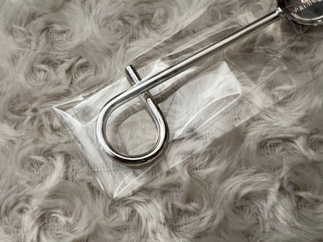 グラフィックデザイナー福田繁雄　カトラリー　福田繁雄デザインスプーン“知恵の輪”