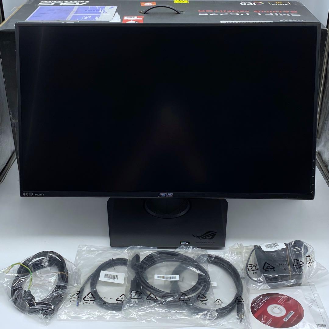 ASUS ROG Swift PG27AQ 27型4Kゲーミングモニター　美品