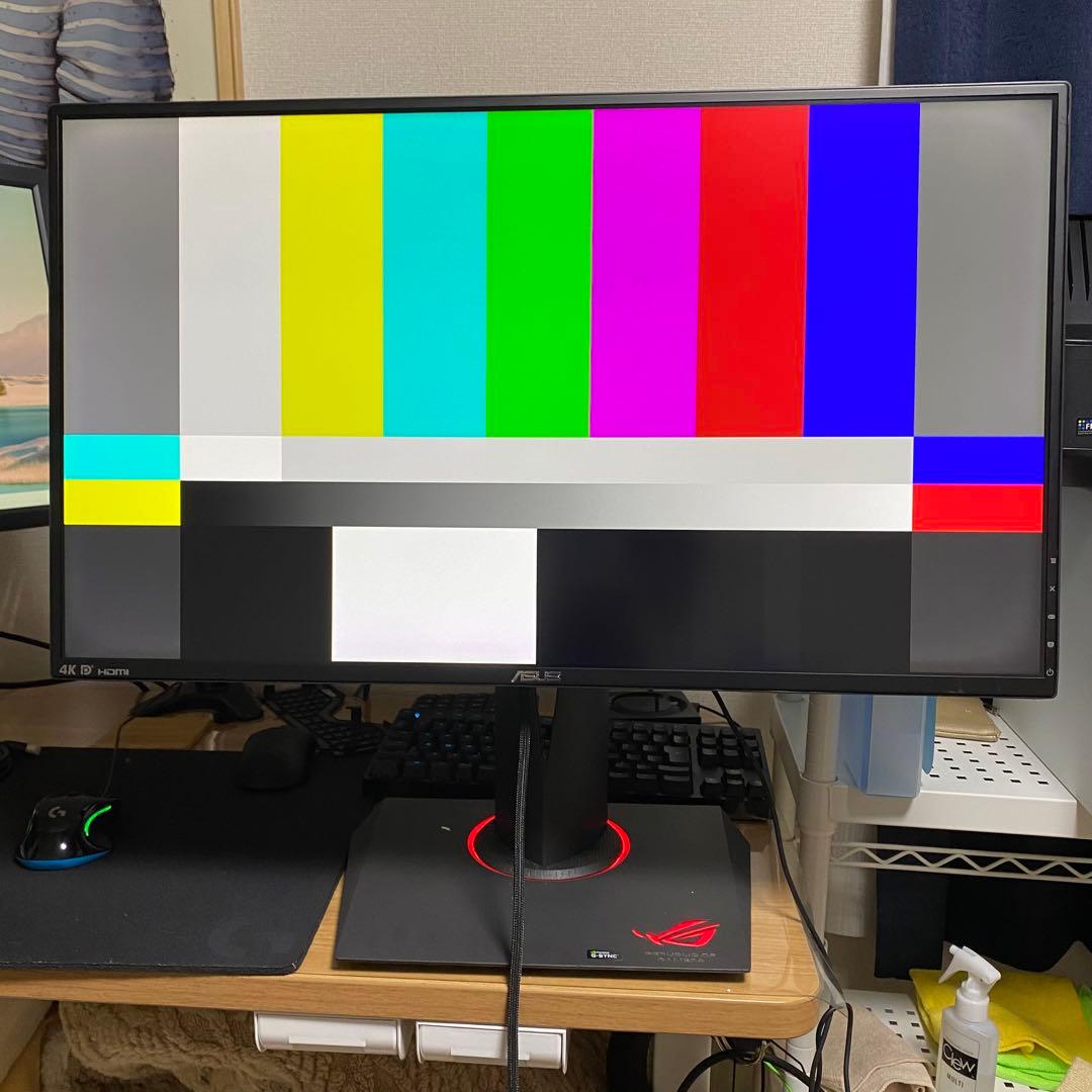 ASUS ROG Swift PG27AQ 27型4Kゲーミングモニター　美品