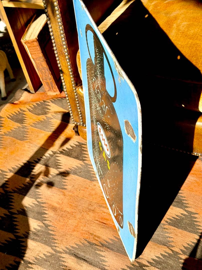 Esso ガスボンベ アンティーク看板