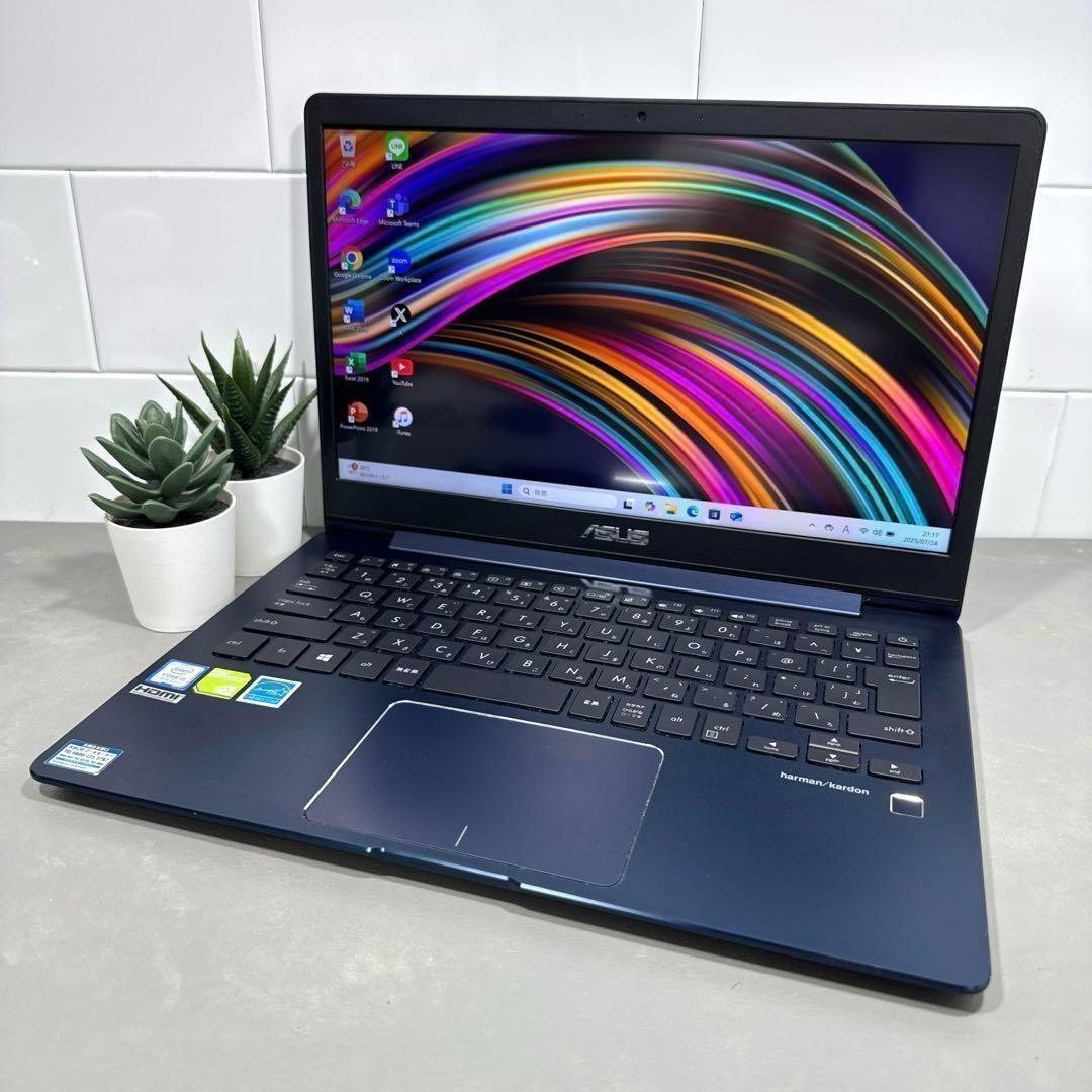 【限定1台】ZenbookUX331ロイヤルブルー☘8世代i5☘️SSD256