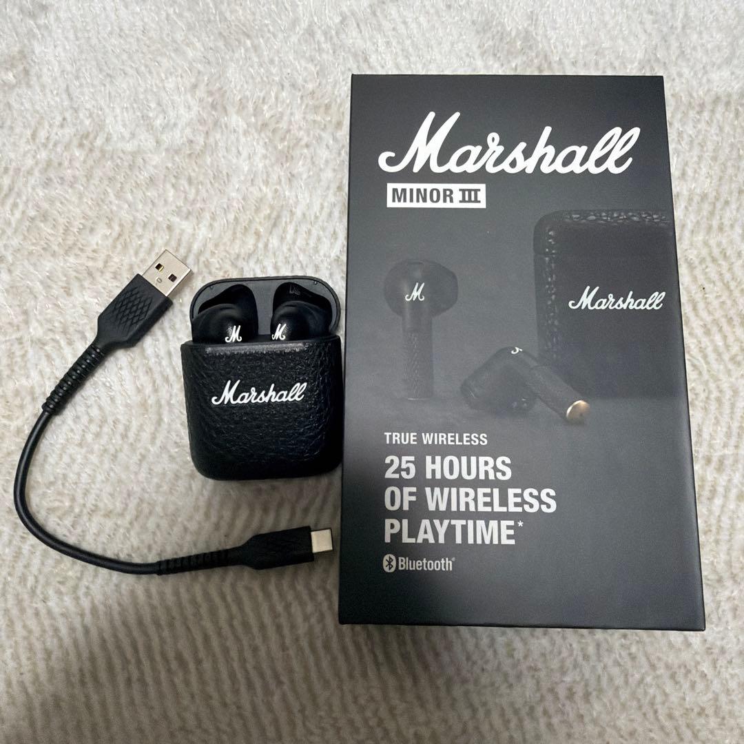Marshall MINORⅢ マーシャルワイヤレスイヤホン