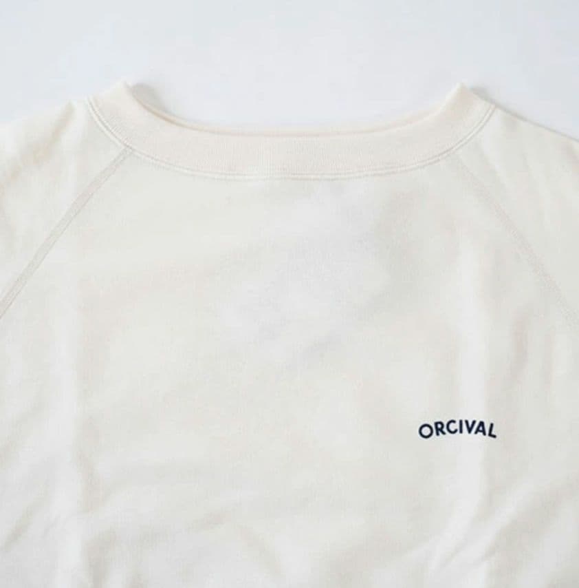 ORCIVAL オーシバル　オーチバル　コットン裏毛 スウェットプルオーバー