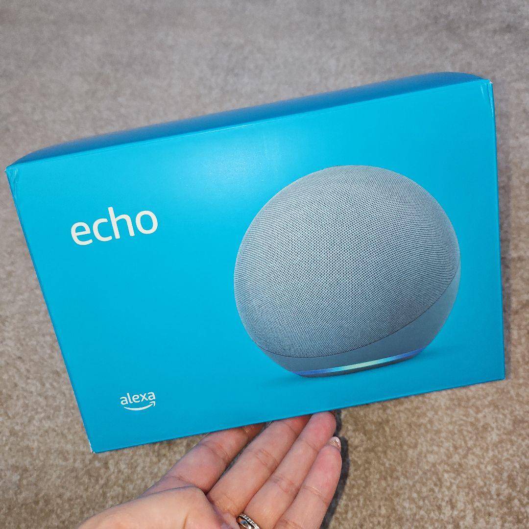 極美品 Alexa Echo アレクサ エコー 第4世代 スマートスピーカー