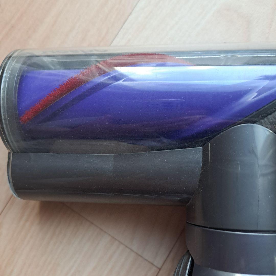 dyson 掃除機ヘッド 回転ブラシ 紫