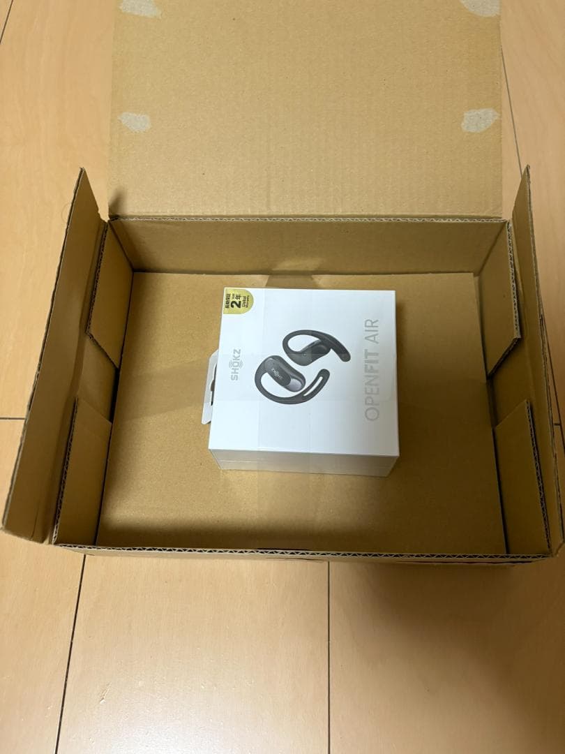 SHOKZ OPENFIT AIR ワイヤレスイヤホン 黒