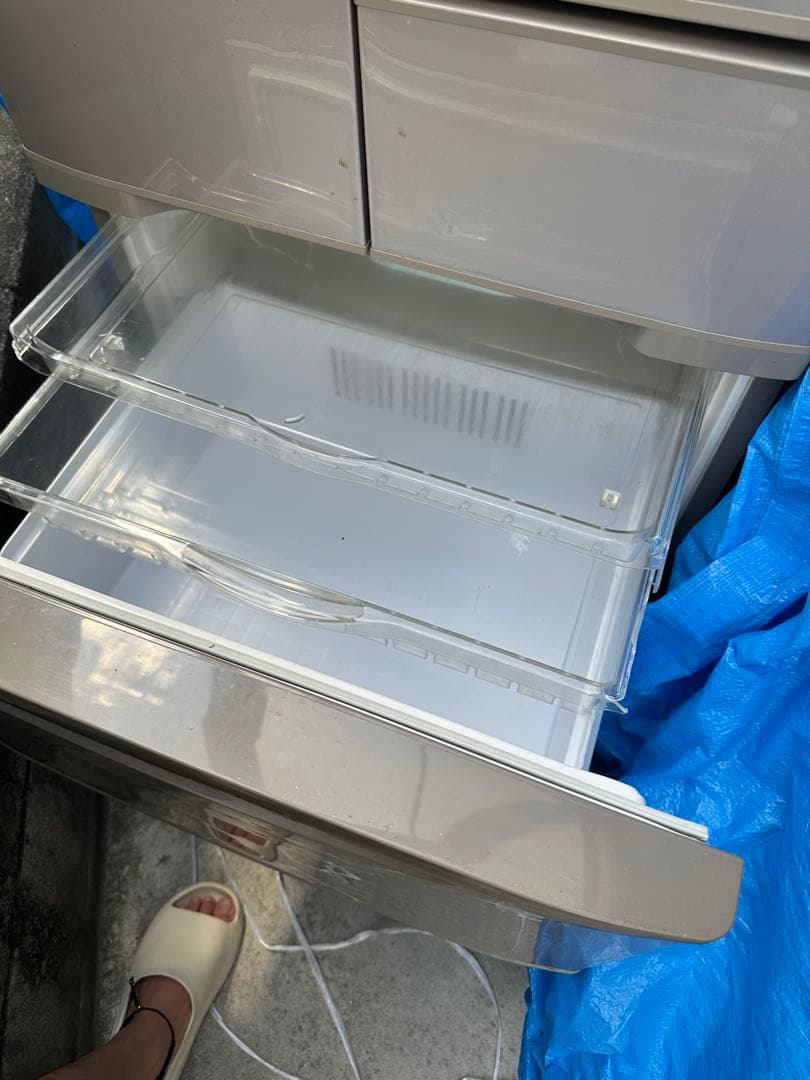 HITACHI 二ドア冷蔵庫 R-S48MW 2007年製