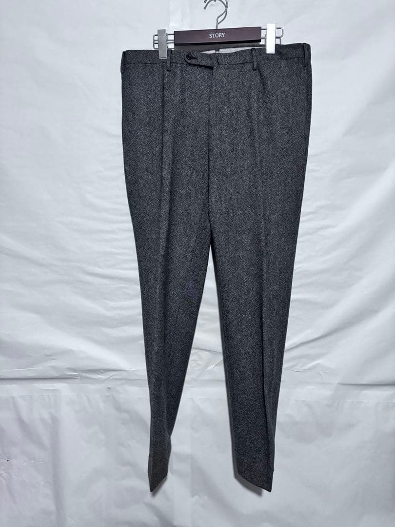 INCOTEX ホームスパン　テーパード スラックス　サイズ50 美品