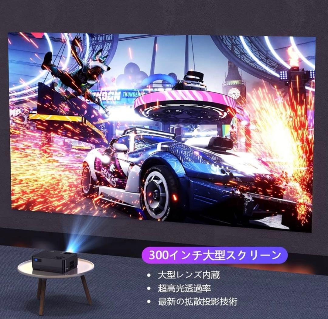 Roconia登場プロジェクター100インチスクリーン＆収納バッグ付属