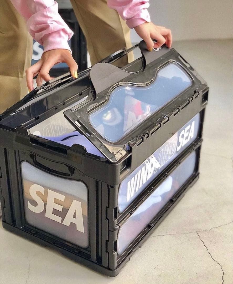 WIND AND SEA コンテナ SEA CONTAINER BOX ブラック