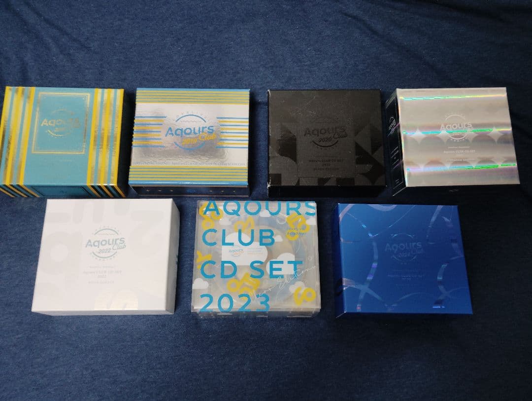 ラブライブ！サンシャイン!! Aqours Club CD Set 全7巻セット