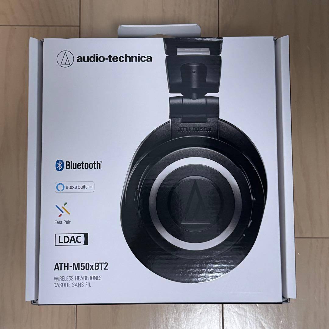 オーディオテクニカ　ATH-M50xBT2 ワイヤレスヘッドホン