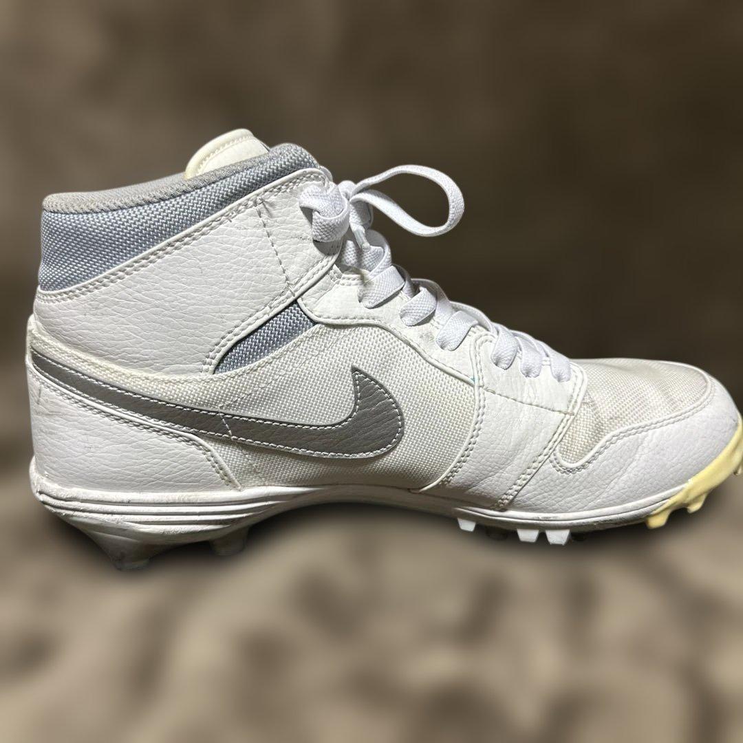 3*7様 【中古】希少 ナイキ エアジョーダン アメフト ポイントスパイク　27