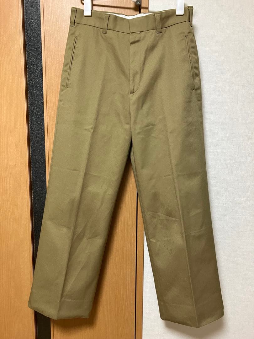 パンツ H BEAUTY&YOUTH WIDE CHINO trousers