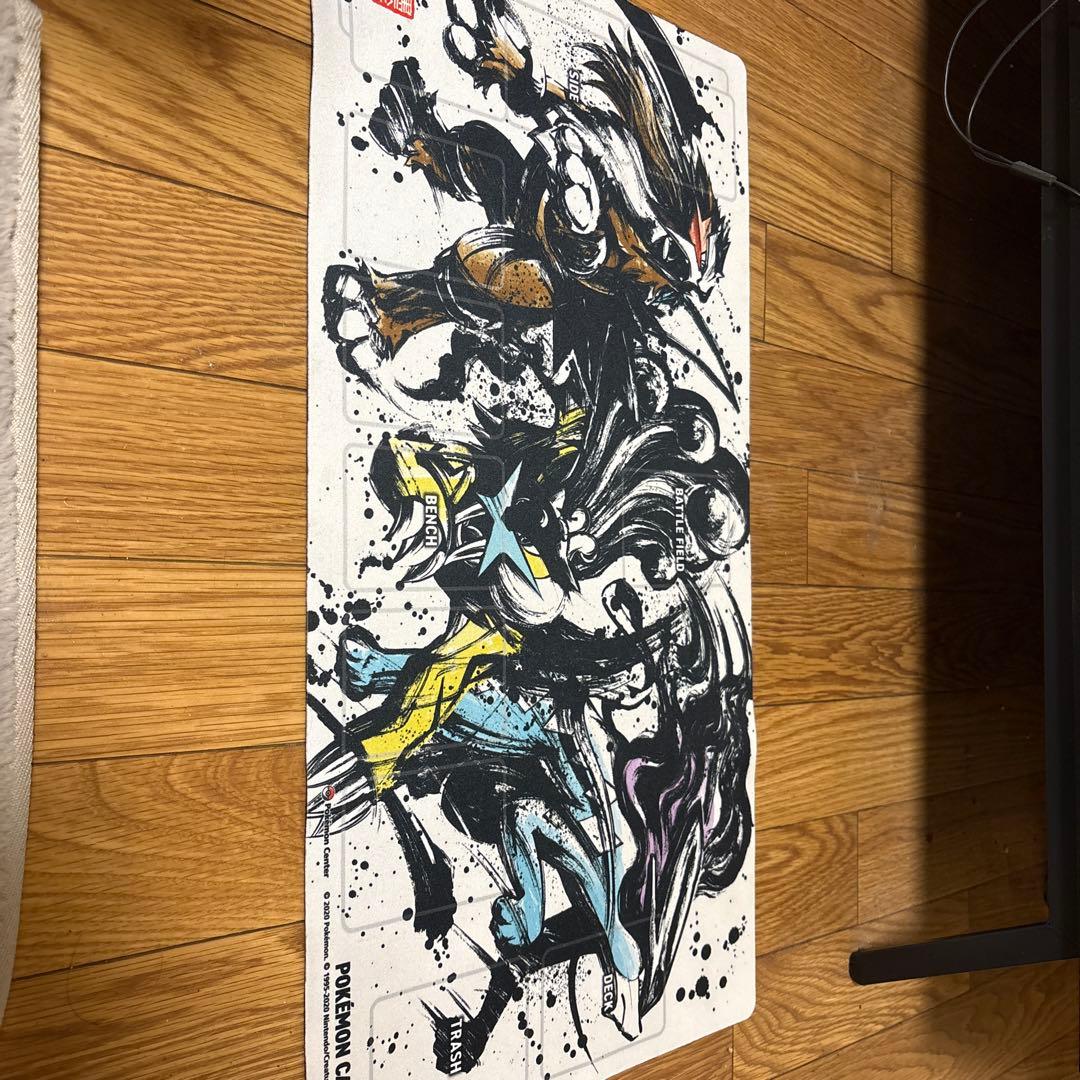 ポケモンカードゲーム 墨絵烈伝プレイマット