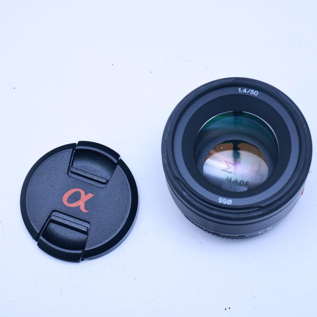 SONY 50mm F1.4 SAL50F14 αAマウント　単焦点レンズ