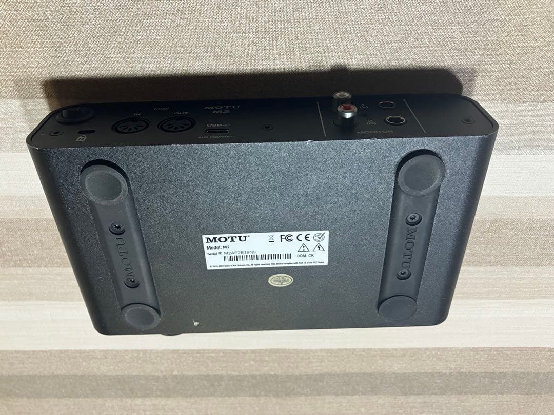 MOTU M2 オーディオインターフェイス【ジャンク品】