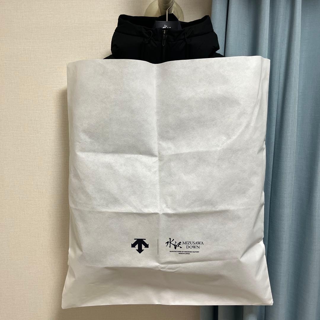 【美品】 水沢ダウン　デサントオルテライン　マウンテニア　オーバサイズ　M