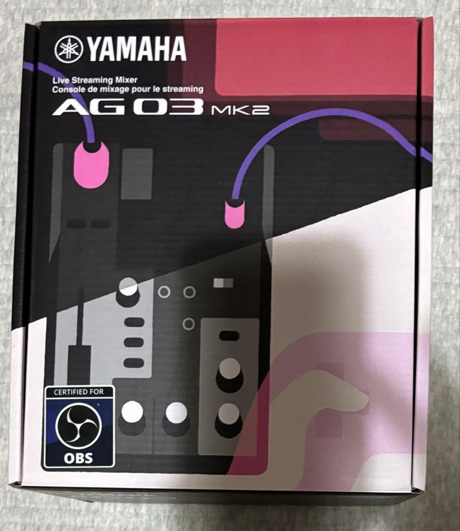YAMAHA ミキサー AG03 MK2