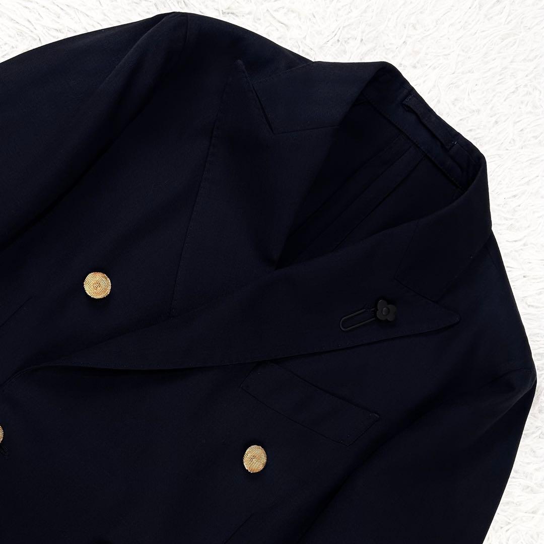 日本モデル ADVANCE ホップサック 金ボタン ラルディーニ ダブルブレザー