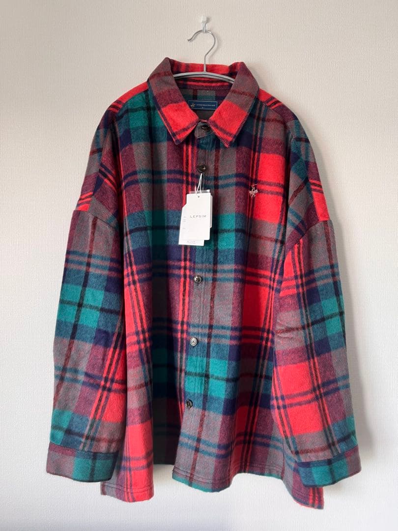 BEVERLY HILLS POLO CLUBシャギーチェックシャツ