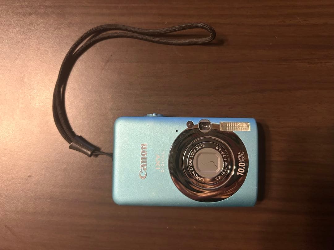 キャノン IXY DIGITAL 110 IS ブルー