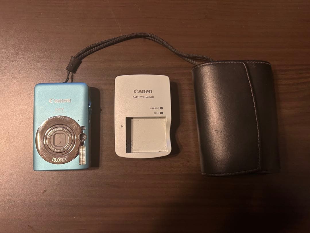 キャノン IXY DIGITAL 110 IS ブルー