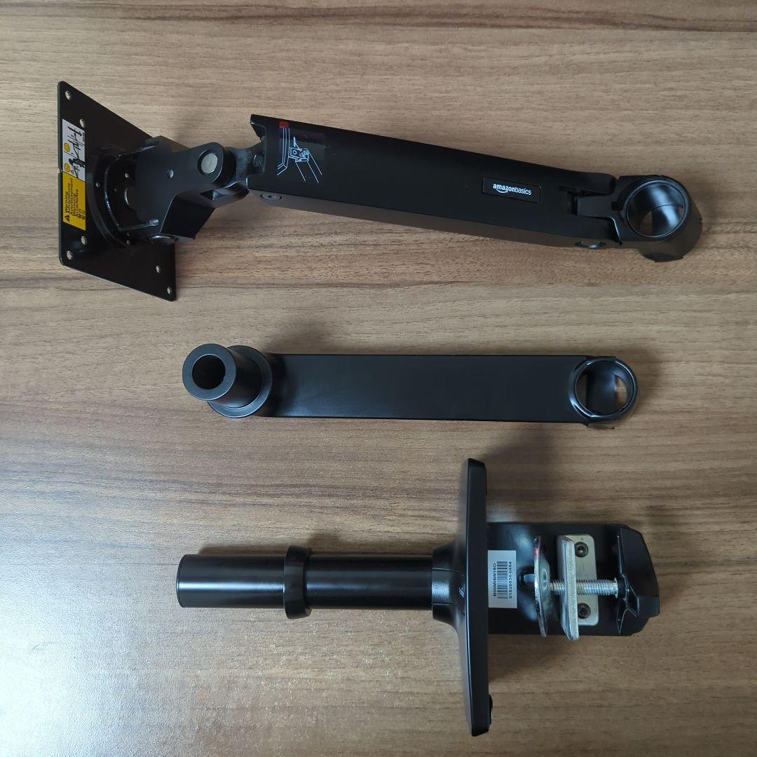 Amazonベーシック モニターアーム 　シングル