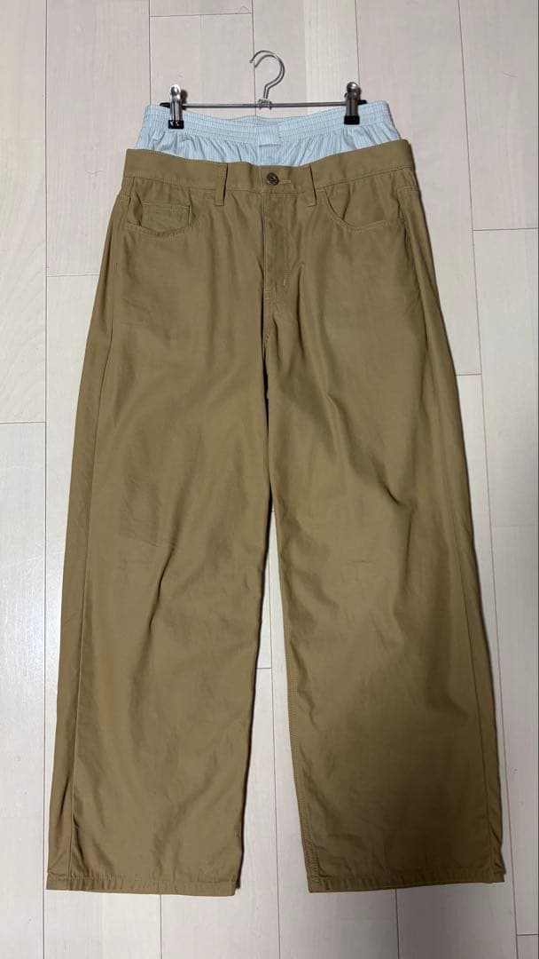 bio wear CHINO WITH UNDERWEAR ドッキングパンツ