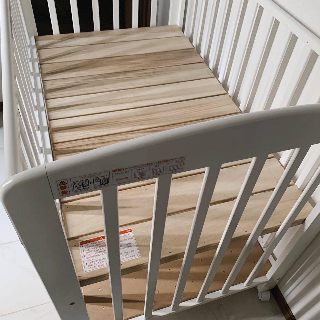 【♡送料込♡】カトージ ベビーベッド シンプルコンフォートF⭐︎