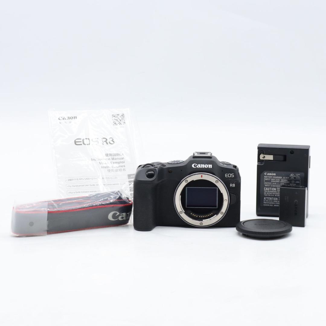 【ショット数1,000以下】Canon EOS R8 ボディ