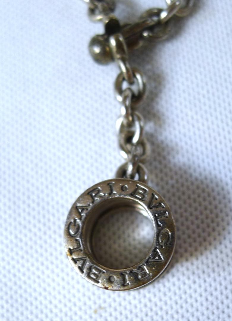 ユニセックス●【ブルガリ】BZERO1シルバー925キーチェーン●