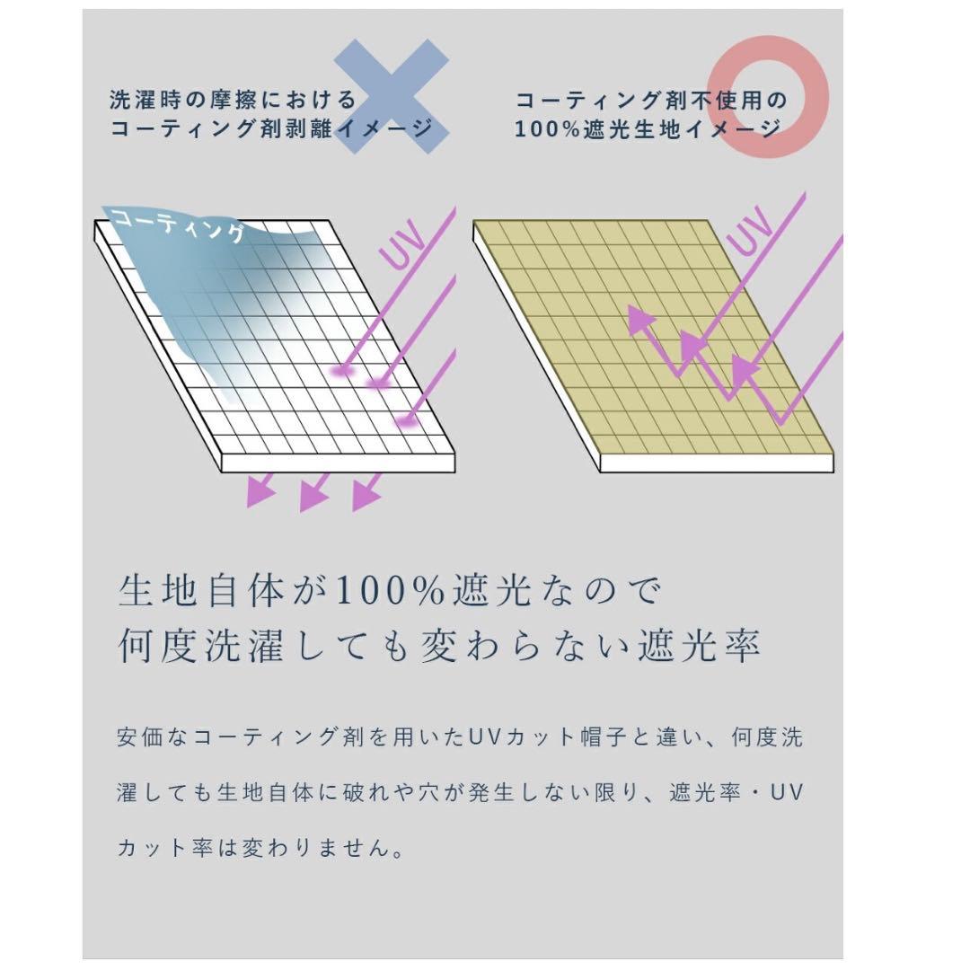芦屋ロサブラン　プレーンハット　つば10cm Sサイズ