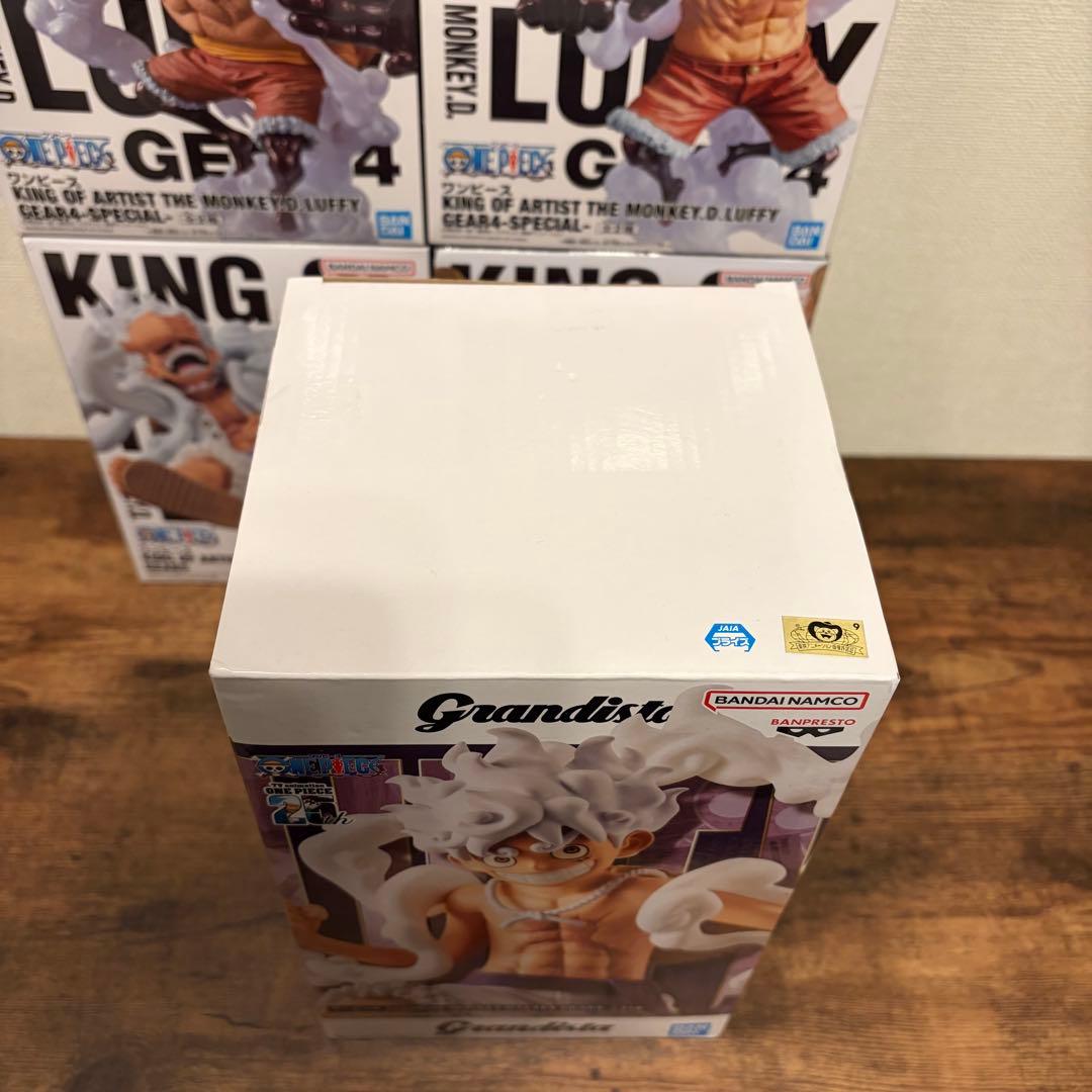 ワンピース KING OF ARTIST ルフィニカギア4ギア5グランディスタ