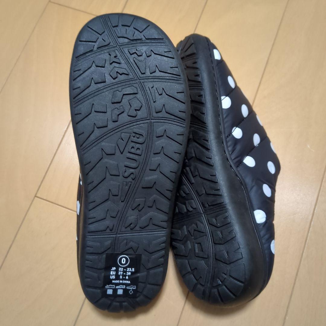 SUBU（ドット柄）サンダル　サイズ0