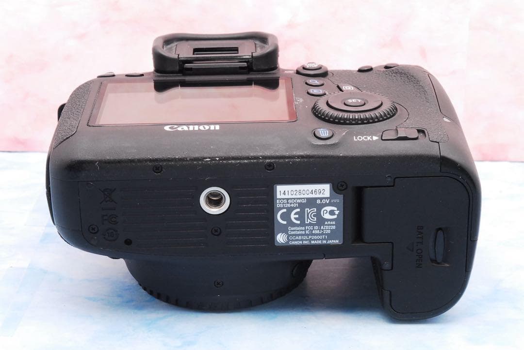キャノン EOS 6D★フルサイズ★一眼レフカメラ★Wi-Fi★Wレンズ