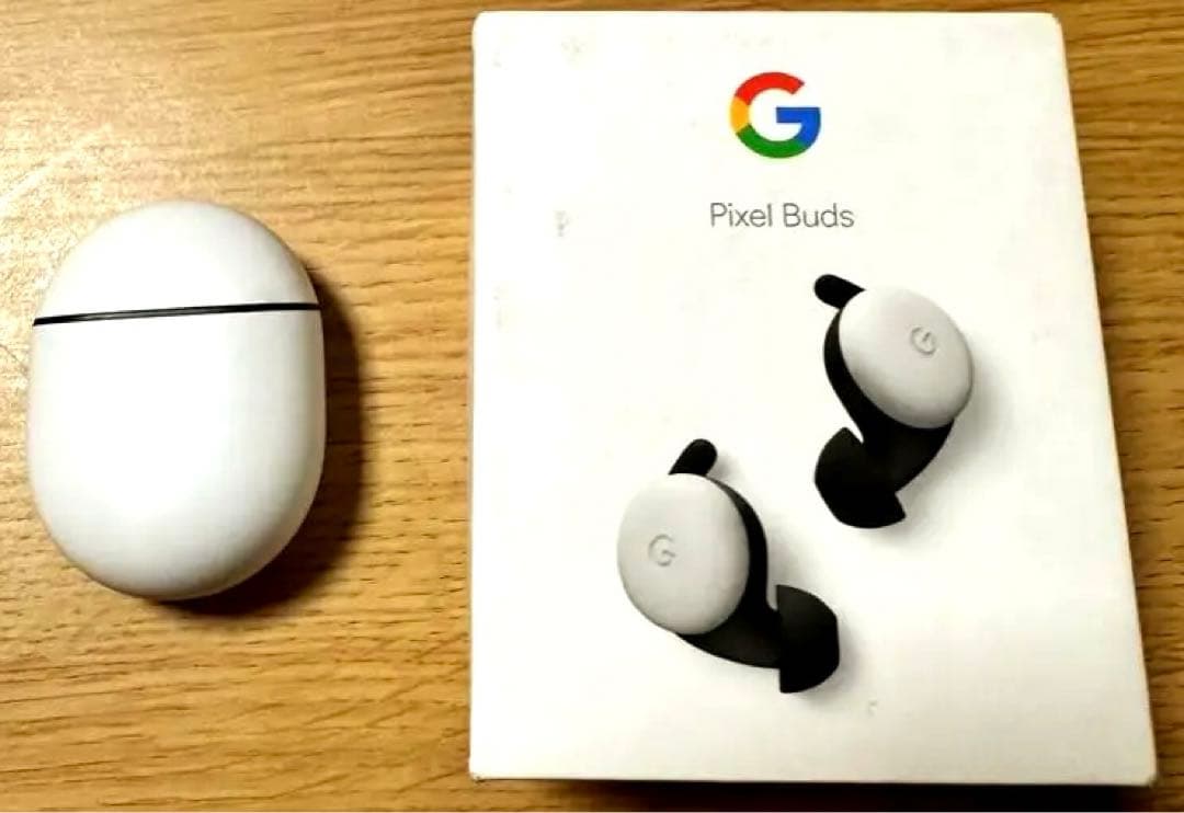 ヘッドホン Google PIXEL BUDS CLEARLY WHITE