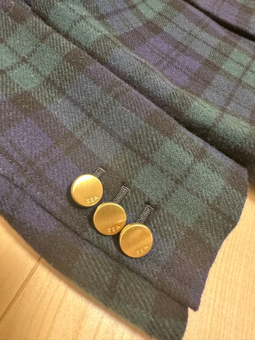 最終値下げSEA定価8万☆ブラックウォッチ柄セットアップ